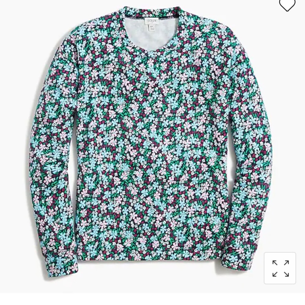 NWOT Jcrew factory  French terry shirt size S!